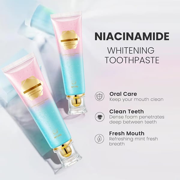 🔥Niacinamide Whitening Toothpaste【Specially customized for nobility】