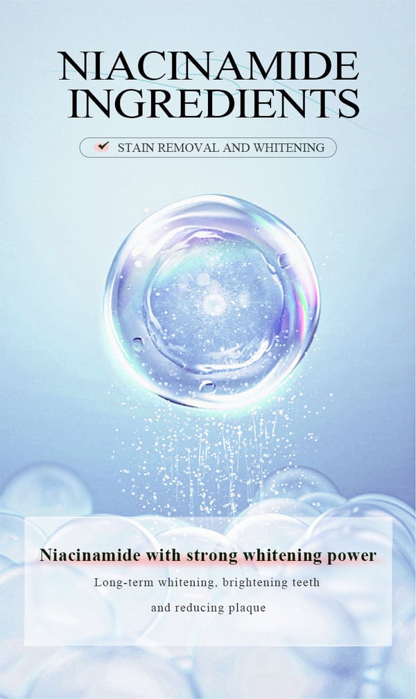 🔥Niacinamide Whitening Toothpaste【Specially customized for nobility】