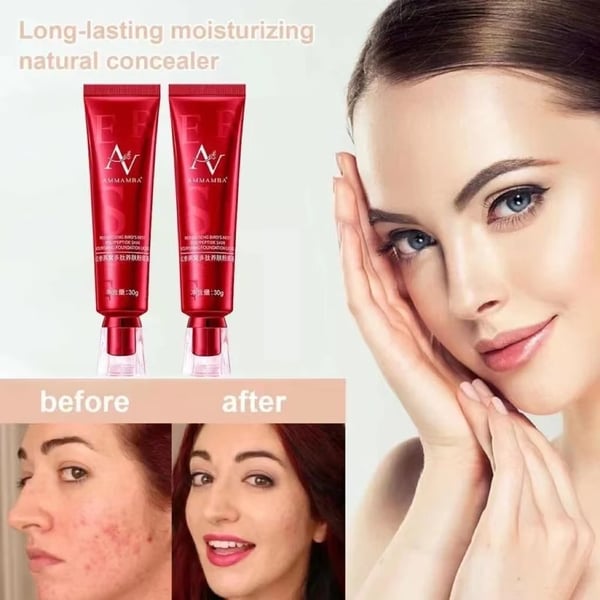 Last Day Promotion - 🔥Red Ginseng Bird's Nest Blemish Liquid Foundation