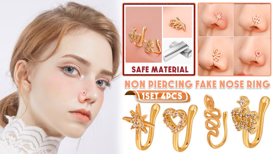 NON PIERCING FAKE NOSE RING(🔥Great Diwali Offers-49% OFF)