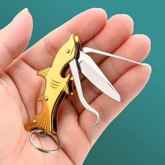 (🔥HOT SALE NOW-49% OFF)4 in 1 Folding Keychain Knife