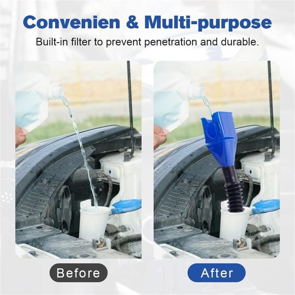 🔥Last Day SALE 45% OFF🔥Retractable Auto Fuel Funnel