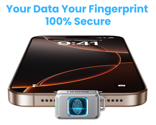 🔥Twopan Nano SSD – World’s Smallest SSD with Fingerprint