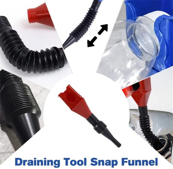 🔥Last Day SALE 45% OFF🔥Retractable Auto Fuel Funnel