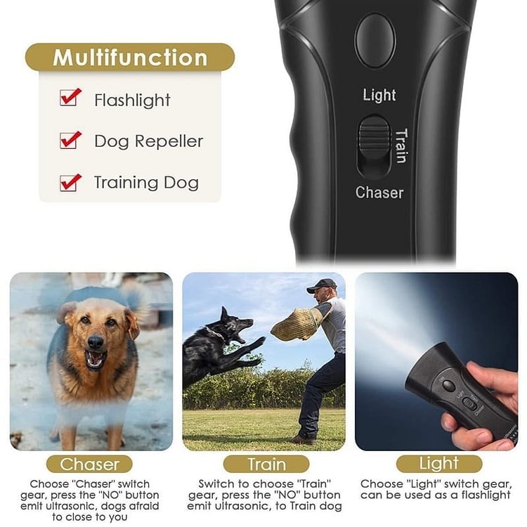 🔥2023 HOT SALE🐶Ultrasonic Anti Barking Dog Device