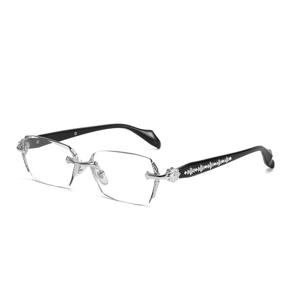 ANTI-BLUE LIGHT PRESBYOPIA GLASSES【2025 THE NEWEST HD RIMLESS GLASSES】For both near and far view 🔥HOT SALE 45%🔥