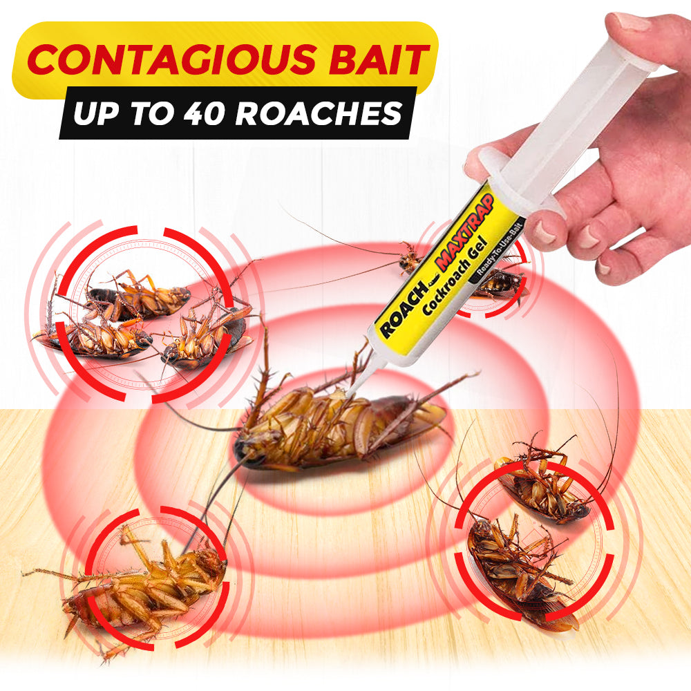 Ampoue™ Roach Maxtrap Gel【Guaranteed for 3 years】
