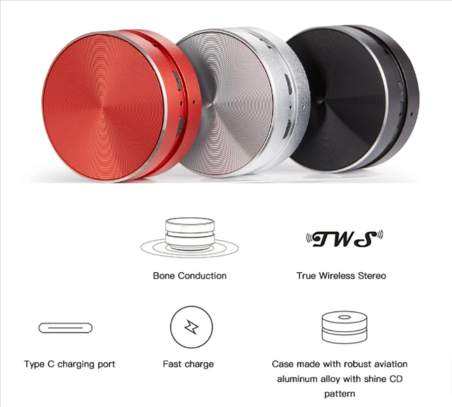 Mini Conduction Bluetooth Speaker