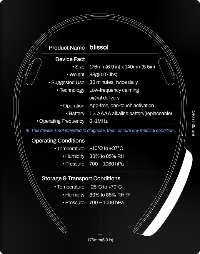 💥blissol: A Wearable Headband That Helps You Sleep and Relax