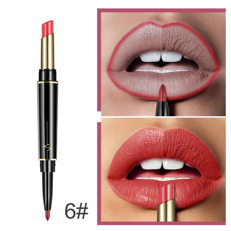 🎉 Free Shipping 🎉16 Color optional Long Lasting Lipstick + Lip Liner Combo-🔥🔥🔥HOT SALE-45%OFF